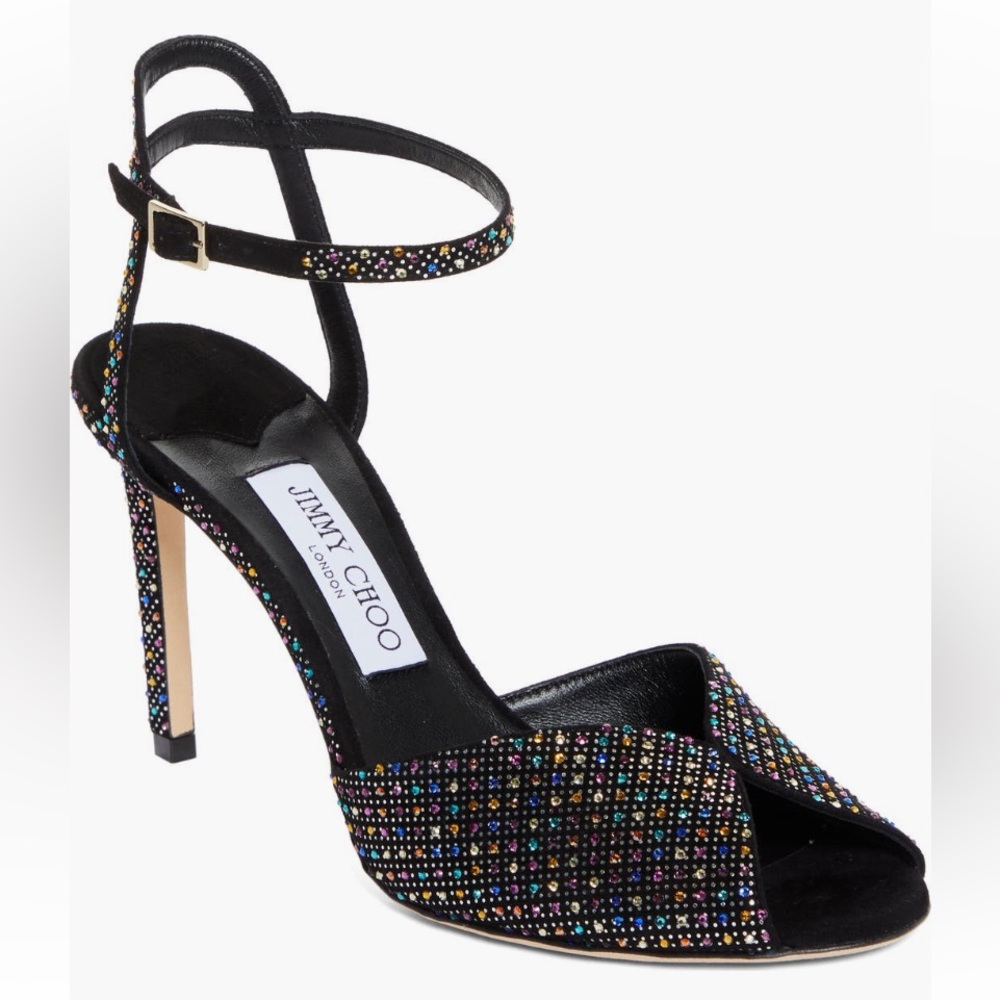 NIB Jimmy Choo Sacora Ankle Strap Sandal